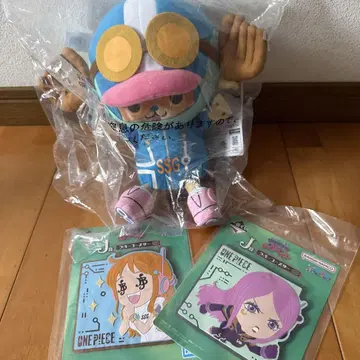 [미개봉] ONE PIECE 1번 복권 초파 봉제 인형과 러버 코스터