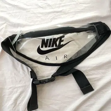 NIKE AIR 숄더백 클리어 스켈레톤 웨스트 파우치