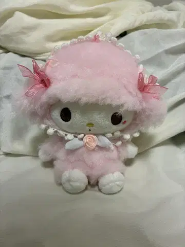 마이 스위트 피아노 봉제인형 핑크 약 20cm