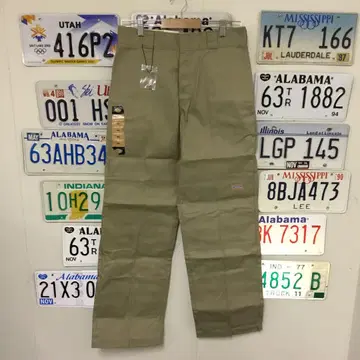 미사용 새상품 Dickies 디키즈 더블니 30 x 32 워크 와이드