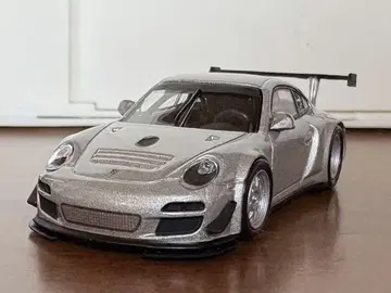 교쇼 1/64 Porsche 911 GT3R Hybrid 실버