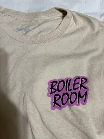 보일러 룸 티셔츠 BOILER ROOM
