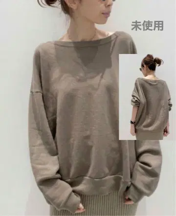 L'Appartement REMI RELIEF T/C 우라케 Sweat