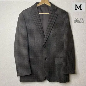 자켓 체크 무늬 브라운 네이비 가을/겨울 제품 그레이 새상품급