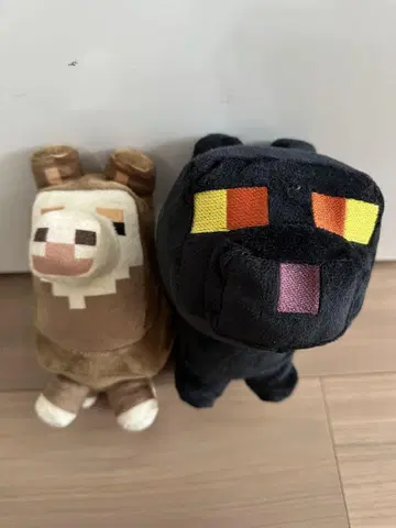 마인크래프트 마인크 봉제 인형 세트 라마 크로네코