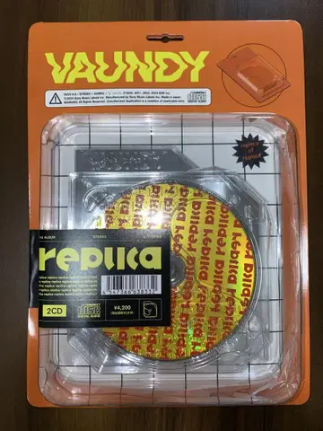 VAUNDY 2nd ALBUM replica 2CD