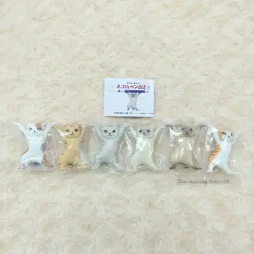 [노멀 6종 ] 늘어진 귀 장모 ver. 고양이 펜꽂이 5 가챠