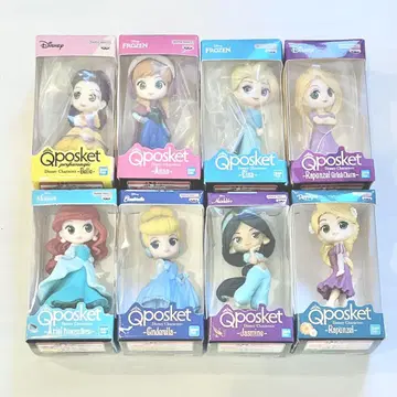 디즈니 프린세스 Qposket 미니어처 컬렉션