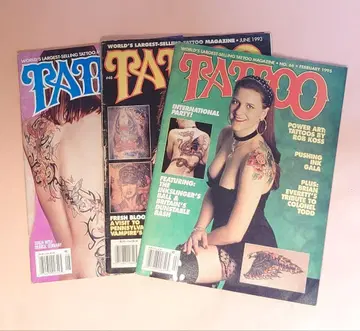 TATTOO 잡지 1993년 2월호 6월호 세트