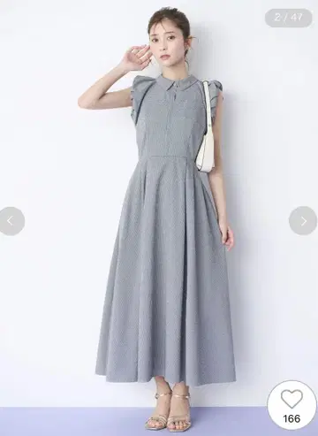 셀포드 새상품 금기 인기 완판 벌룬 슬리브 셔츠 원피스