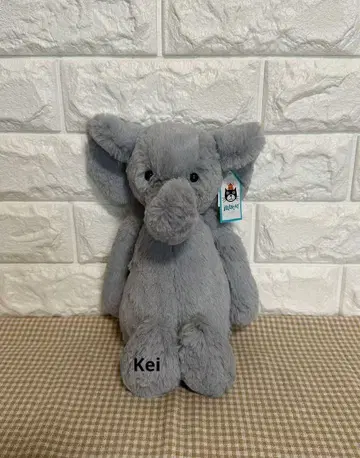 [단종] Jellycat 그레이 코끼리 봉제 인형