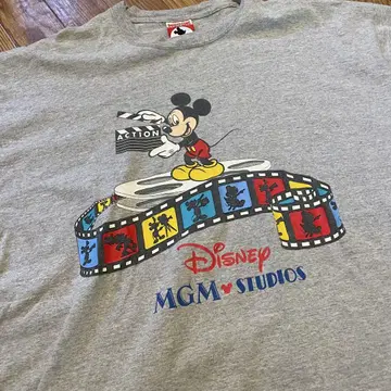 90s Mickey.inc 미키 MGM 스튜디오 t셔츠 미국제