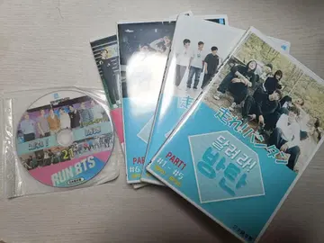 RUN BTS! 달려라 방탄! DVD 세트 일본어 자막 Ep1-110