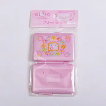 레어 레트로 헬로키티 프리팔레트 핑크