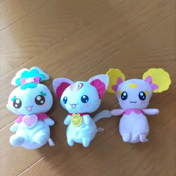 [ 시미네 후지와라 님 ] 프리큐어 봉제 인형 3체 세트