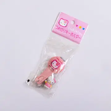 레어 레트로 헬로키티 손톱깎이 키링