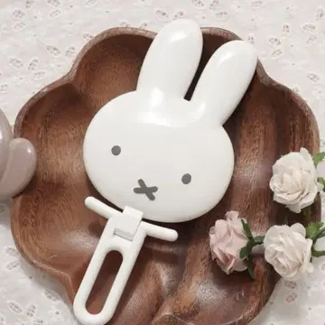 컴팩트 거울 핸드 & 스탠드 거울 미피  miffy