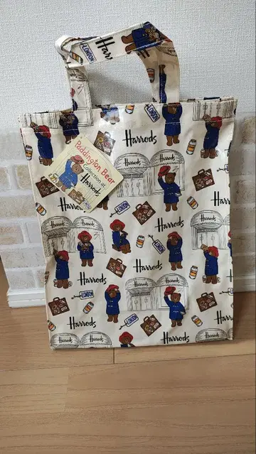 레어 Harrods 패딩턴 토트백