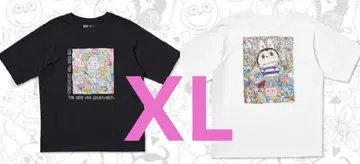 러브브 유니클로 XL 화이트 캐릭터 티셔츠