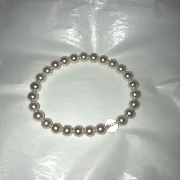 펄 수정 팔찌