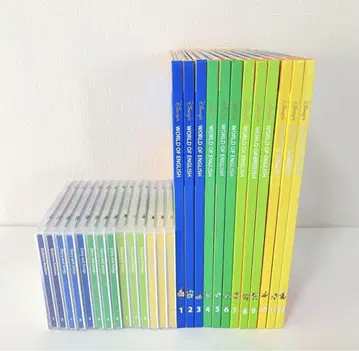 DWE 메인 프로그램 그림책&CD 디즈니 영어 시스템 월드 패밀리