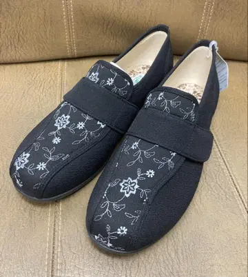 아사히 쾌보주의 (24.5cm) 일본제 블랙 꽃무늬