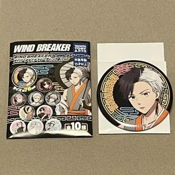 WIND BREAKER 윈브레 사이버 차이나 캔뱃지 벚꽃
