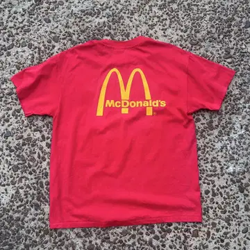 90s 티셔츠 기업 맥도날드