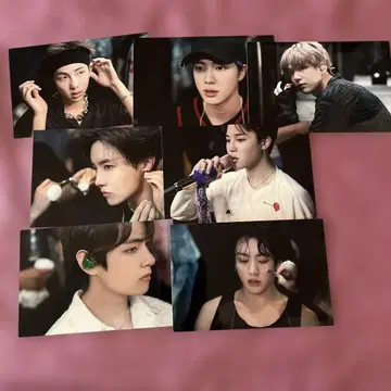 BTS 사진 7장 2019 Blu-ray 부속품