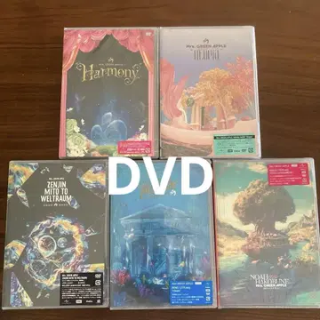 Mrs.GREEN APPLE 일반ver DVD 5작품