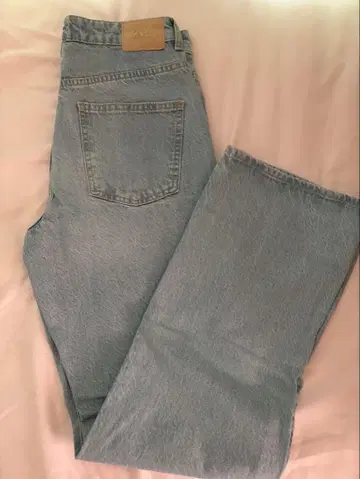 택 포함 새상품 ZARA 자라 데님 팬츠 38 사이즈