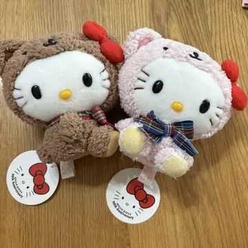 키티 봉제 인형 인형옷 곰 복슬복슬 35주년