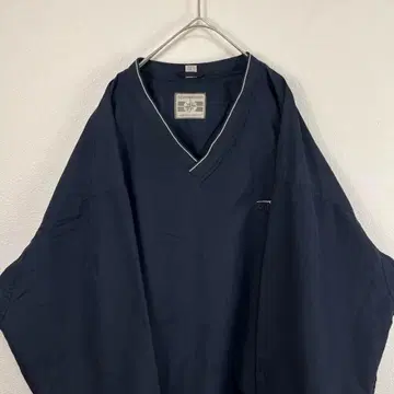 USA 구제 의류 00s southwest 나일론 풀오버 자수 네이비
