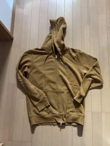 더블 지퍼 후드티