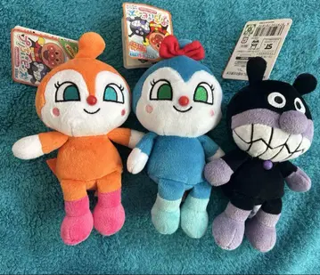 호빵맨 봉제 인형 세균맨 코찡찡이 짤랑이