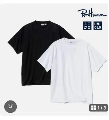 Ron Herman x UNIQLO 반팔 티셔츠 화이트 S 사이즈