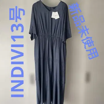 미사용 새상품 희소 INDIVI 13호 플레어 원피스
