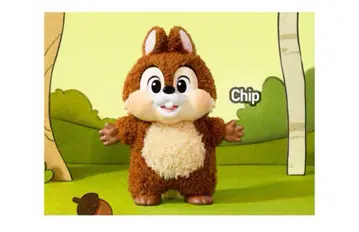 미키 패밀리 팝마트 봉제 인형 키체인 칩
