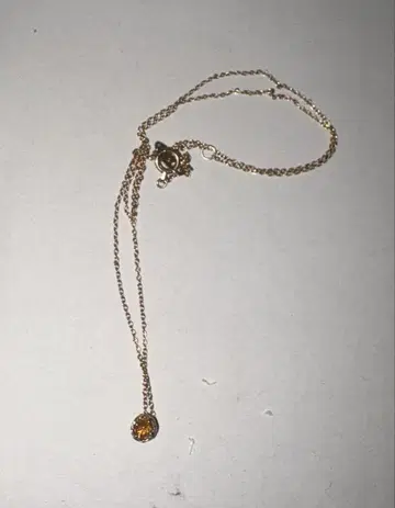 10K 시트린 목걸이 주얼리 star jewelry