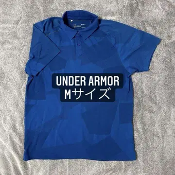 UNDER ARMOR 피케 셔츠 M 사이즈 파랑