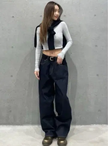 [ 즉시 완판 ] GAP 슈퍼 배기 데님 32/30
