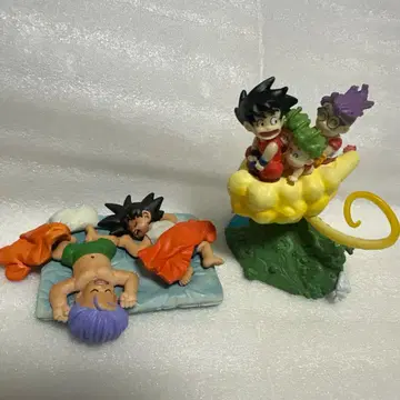 드래곤볼 캡슐 손오천 & 트렁크 손오공 & 아라레짱 & 갓찬