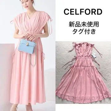 미사용 새상품 CELFORD 셀포드 25SS 카슈쿨 리본 원피스