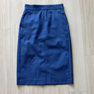 타이트 스커트 블루 계열