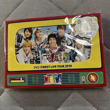 새상품급 쟈니즈WEST 라이브 투어 초회 Blu-ray