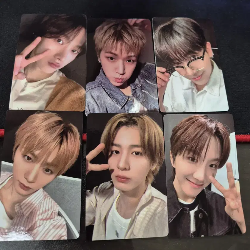 BOYNEXTDOOR 一直娱 yizhiyu yzy2.0予約特典 6枚セット BOYNEXTDOOR 一直娱 yizhiyu yzy2.0予約特典 6枚セット