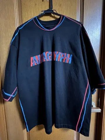 doublet ANAGLYPH HAND-PAINTED T-SHIRT