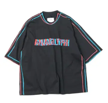 doublet ANAGLYPH HAND-PAINTED T-SHIRT