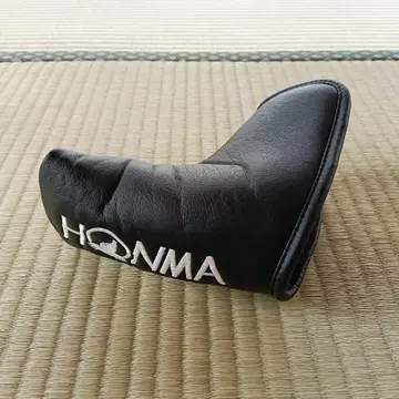 혼마골프 TOUR WORLD 블레이드형 퍼터 커버 HONMA 블랙 핑형