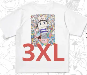 유니클로 러브브 T셔츠 3XL 사이즈 화이트
